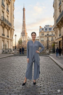 By JJ Relaxed Fit Zip-Front Lounge Tunic-IT-114-GZ