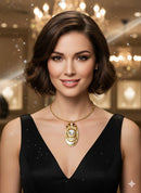 Jeff Lieb Golden Radiance Necklace-33895