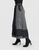 Alembika Tasset Wide Leg Pants, Iron-UP438I