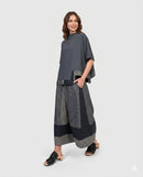 Alembika Urban On My Mind Boxy Top, Grey- UT102G