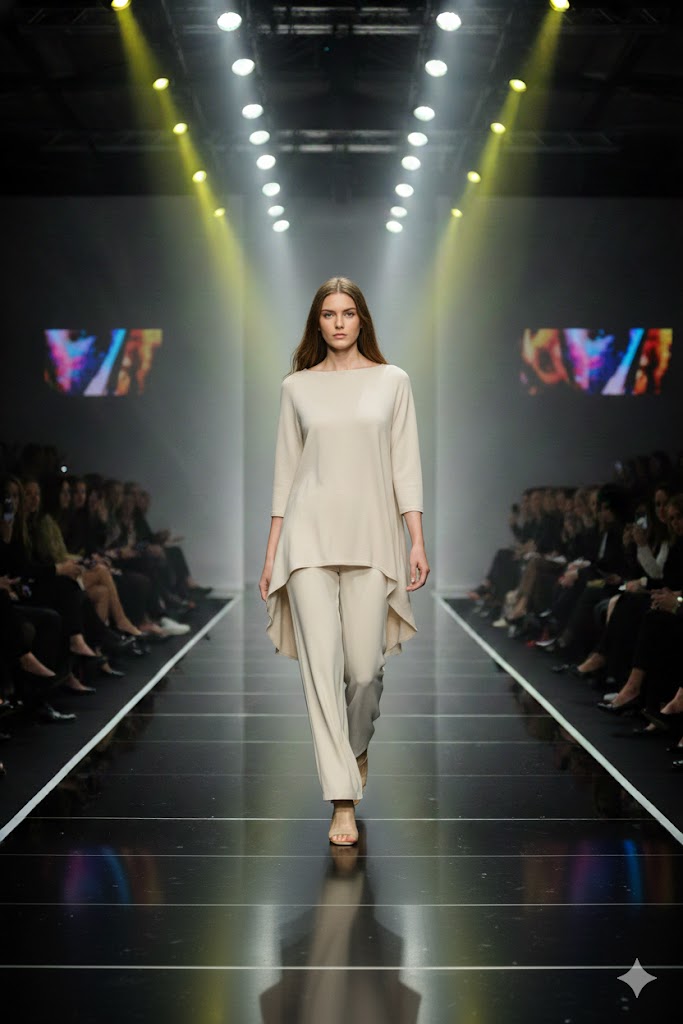 IC Collection Long Sleeve High Low Tunic-IC-5680T