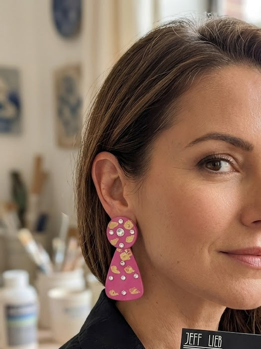 Jeff Lieb Swarovski Crystal Earrings | Designer Luxury Jewelry – Unique ...