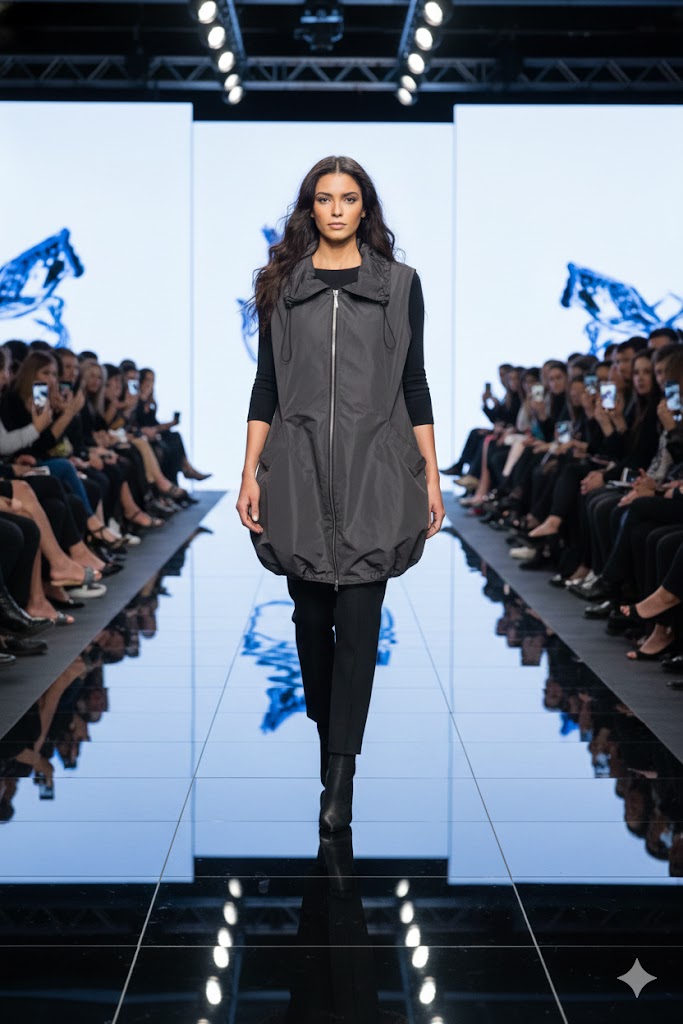 Sun Kim Print August Vest-ME525JP