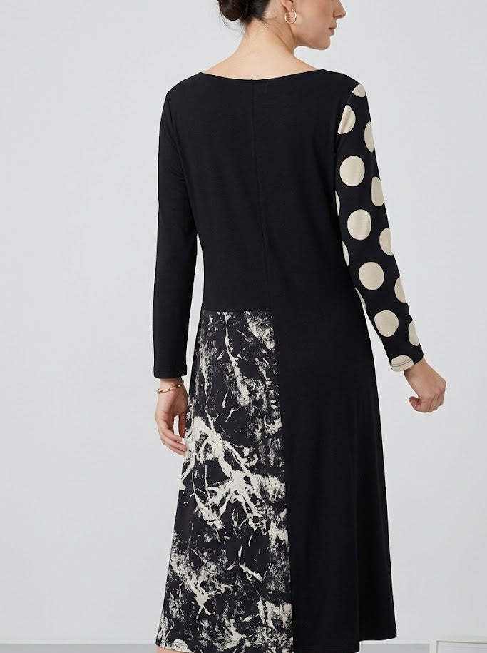 Alembika Abstract Elegance Dress-SD647B