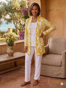 By JJ Mustard Stripe Cardigan SF-244P-MY