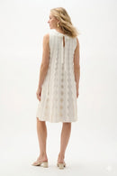 Joseph Ribkoff Viscose Knit Sleeveless A-Line Dress-262961